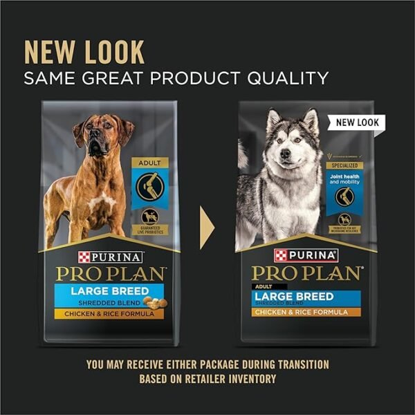 Purina Pro Plan Joint Health for Dogs, Large Breed Food Formula - 34 lb. Bag - Image 5