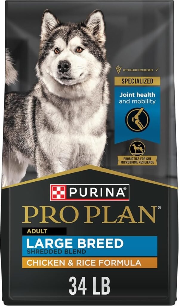 Purina Pro Plan Joint Health for Dogs, Large Breed Food Formula - 34 lb. Bag